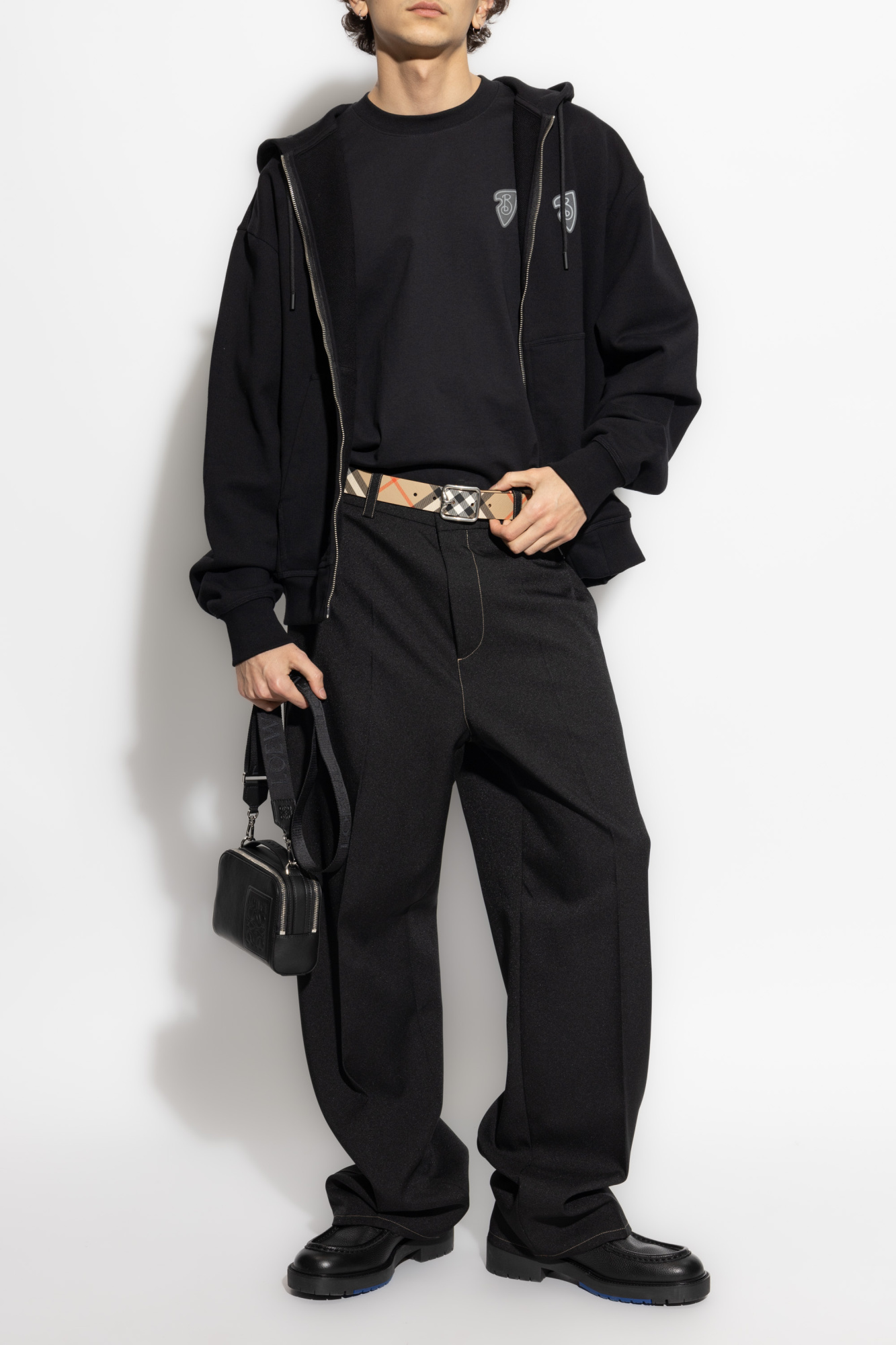 パーカー・フーディ BURBERRY Men Hoodies 8081996151707 A1189 black Burberry Hoodie | Men's Clothing | Vitkac